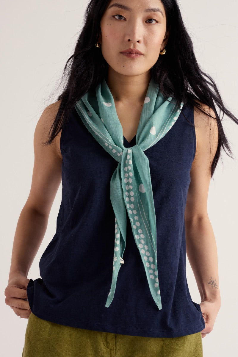 Foulard triangulaire Posy