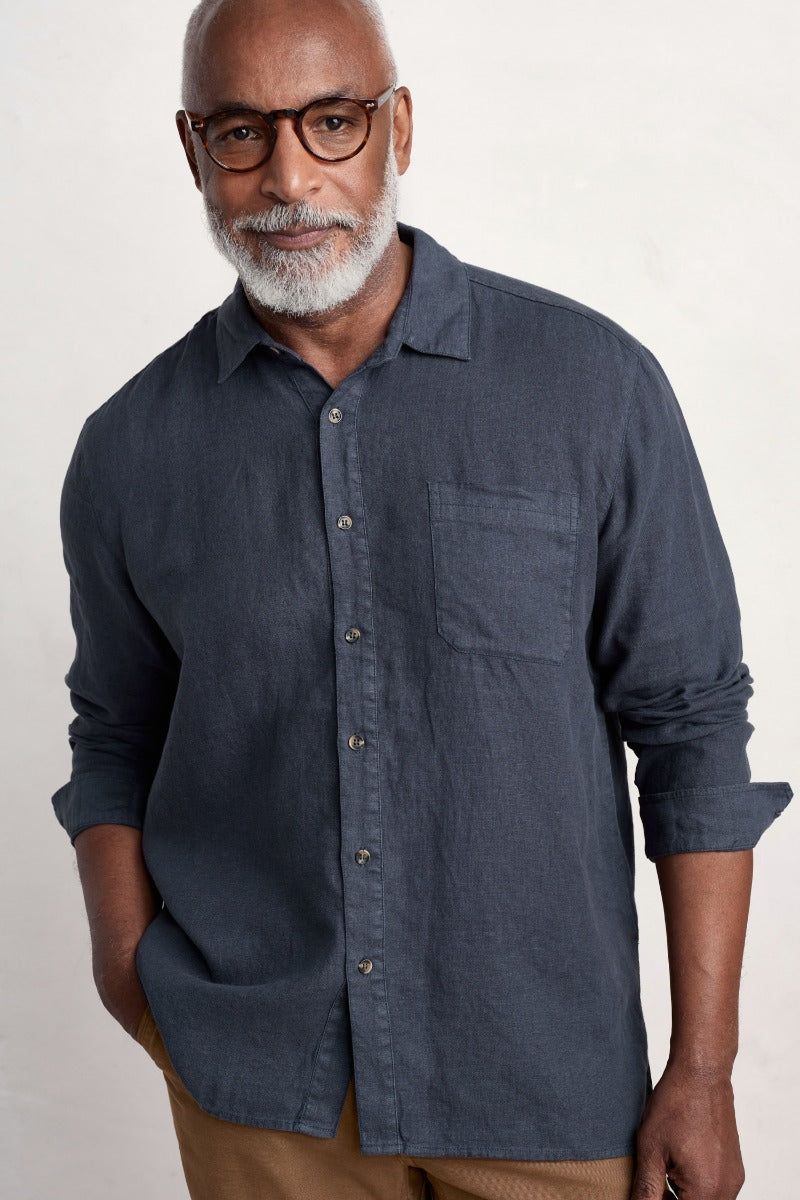 Chemise en lin Curator pour homme