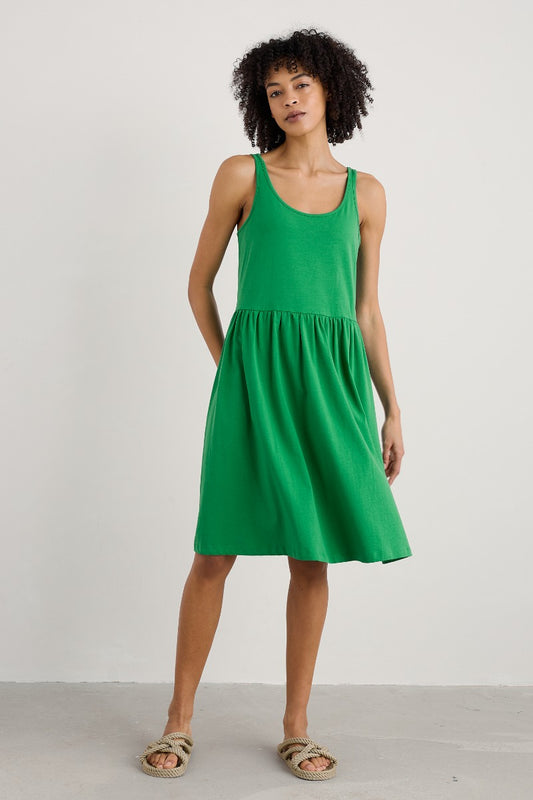 Abito Sun Splendour in jersey di cotone biologico certificato GOTS