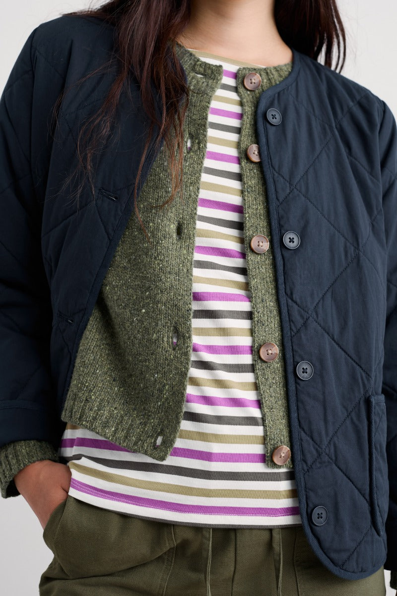 Cardigan Dawson en mérinos