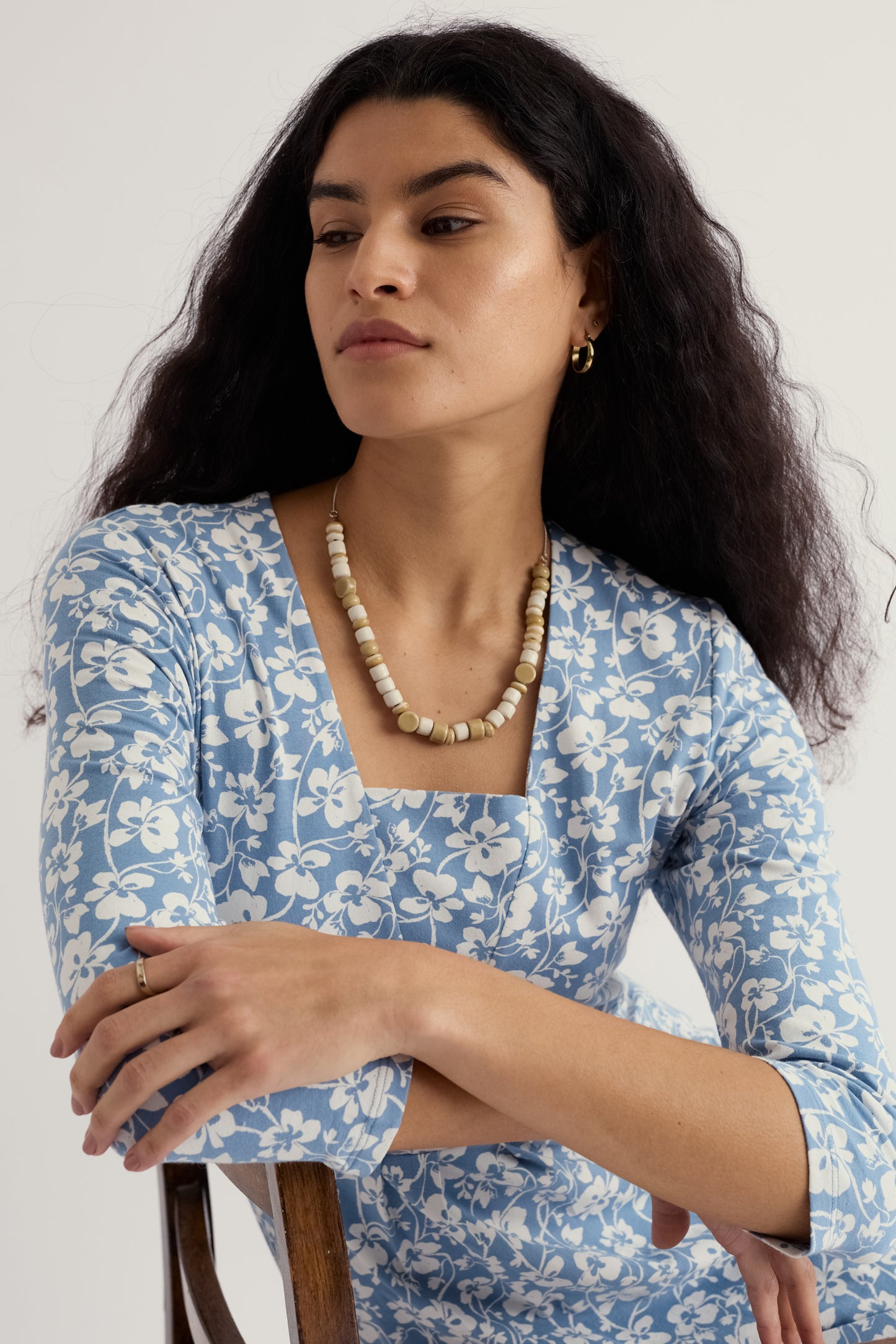 Collier en jonc odorant