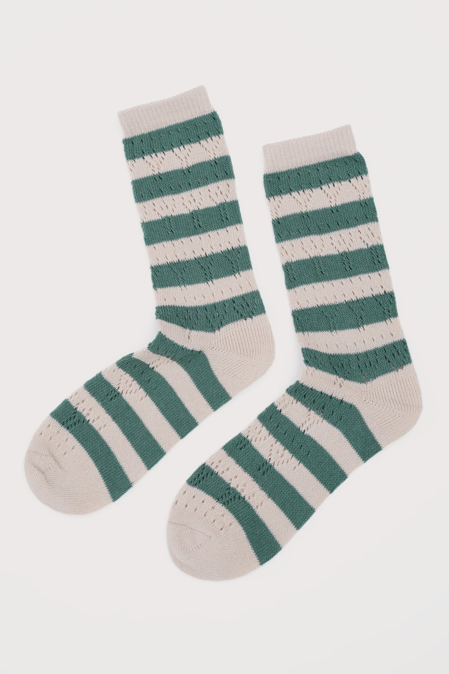 Chaussettes pointelle pour femme en coton biologique