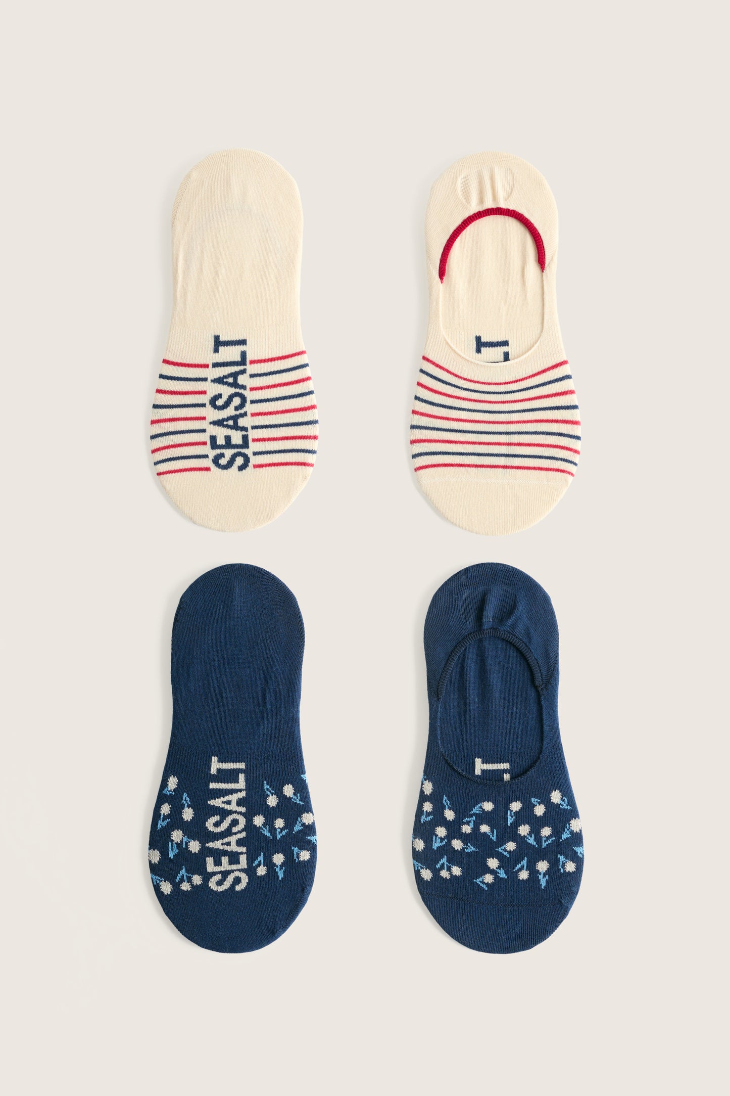 Lot de 2 paires de socquettes classiques