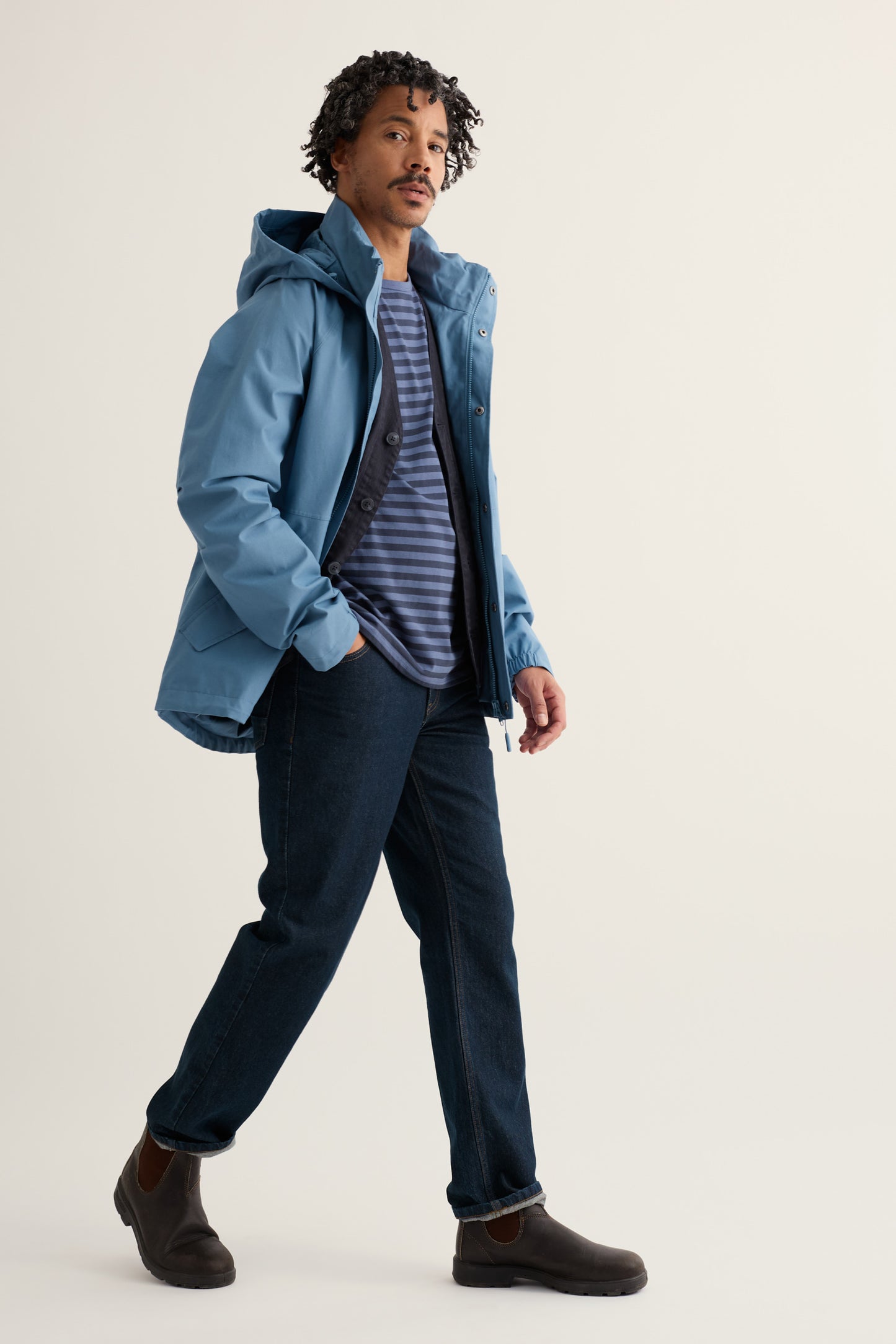 Manteau imperméable Sea Edge pour hommes