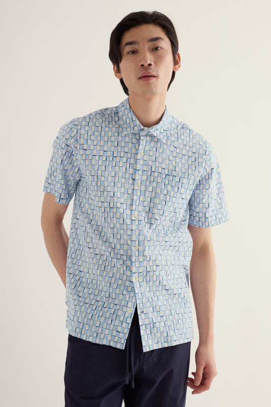 Chemise Palores à manches courtes en coton biologique pour homme