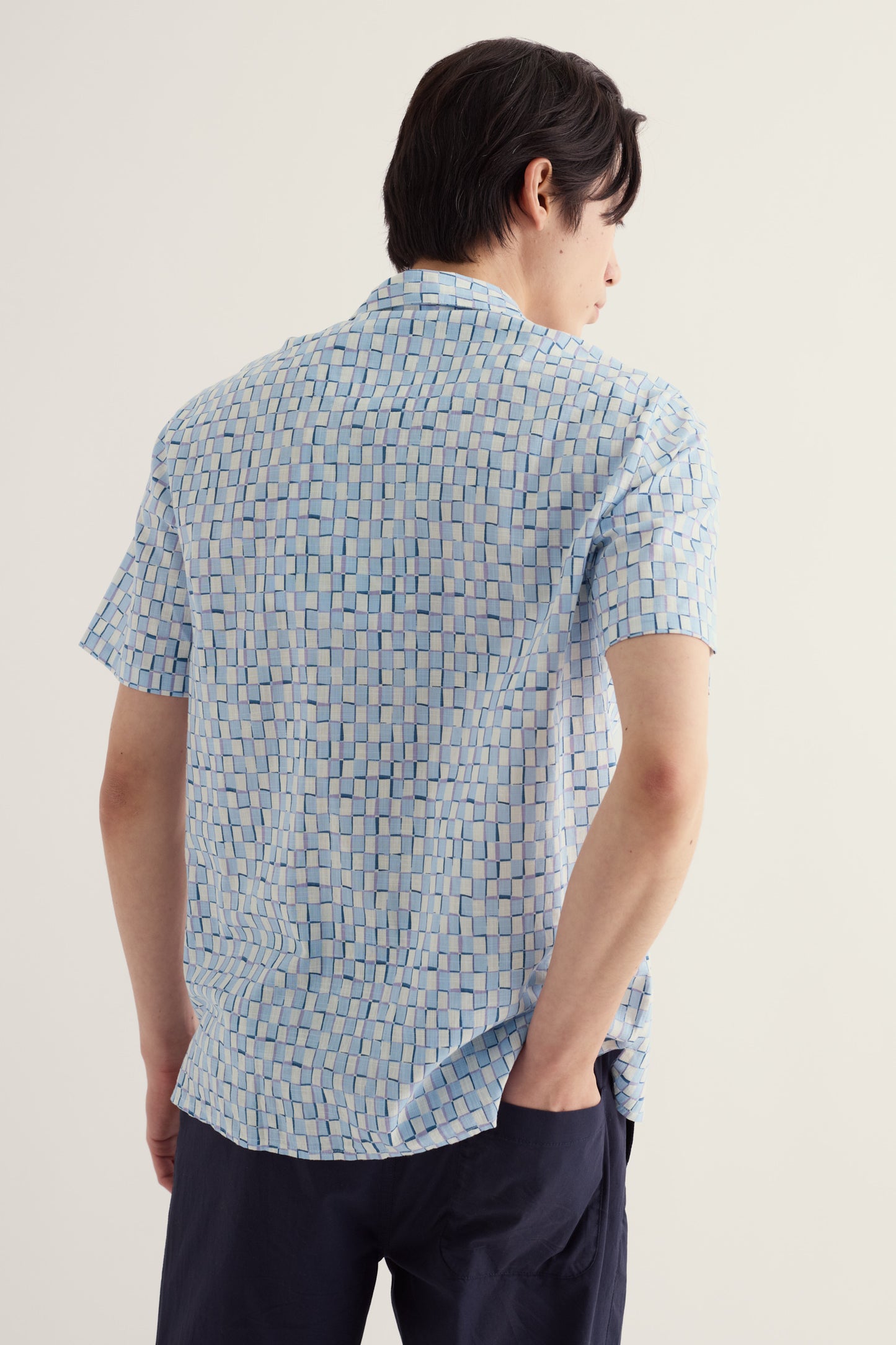 Chemise Palores à manches courtes en coton biologique pour homme