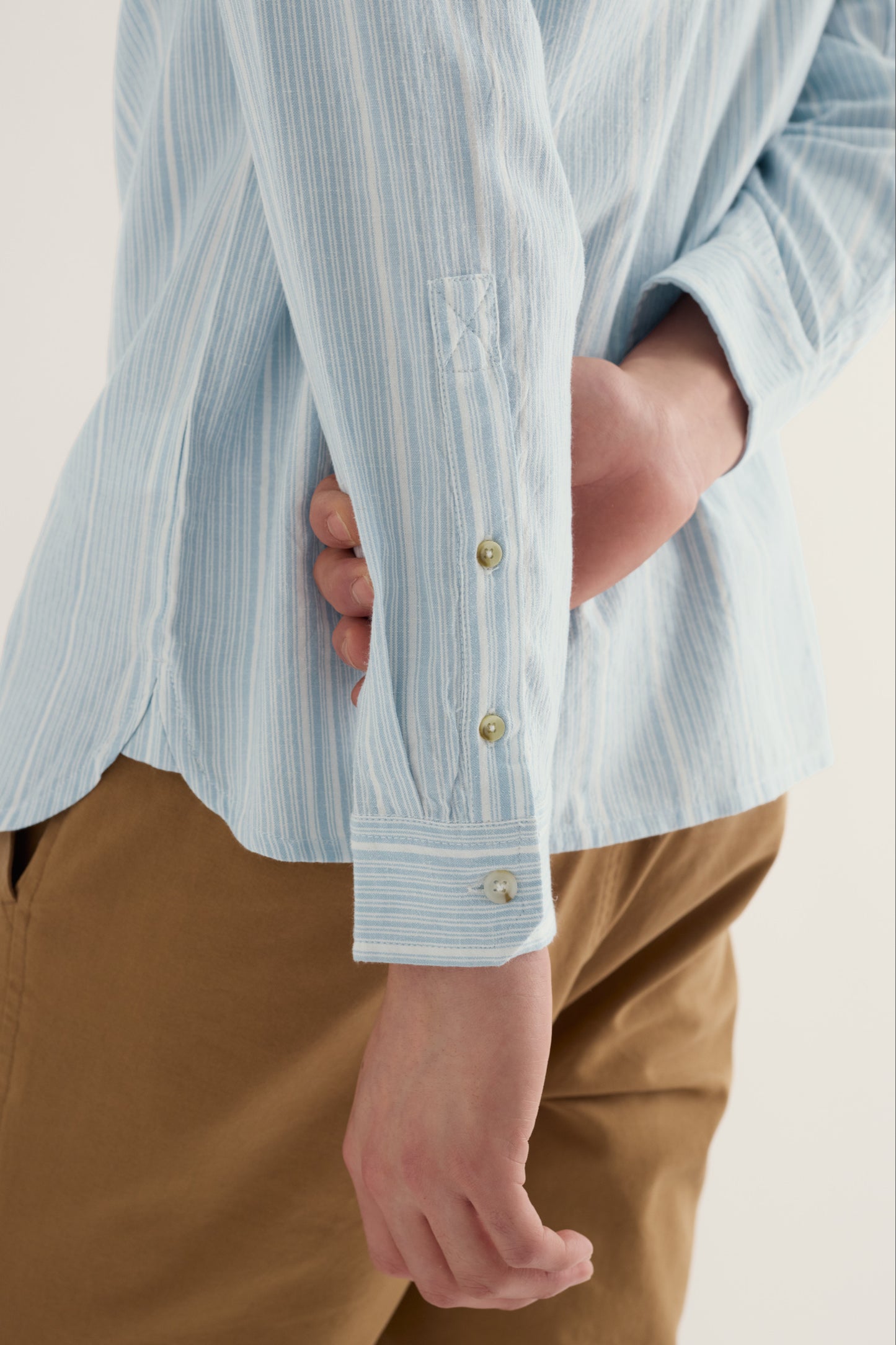 Chemise rayée Mora pour hommes
