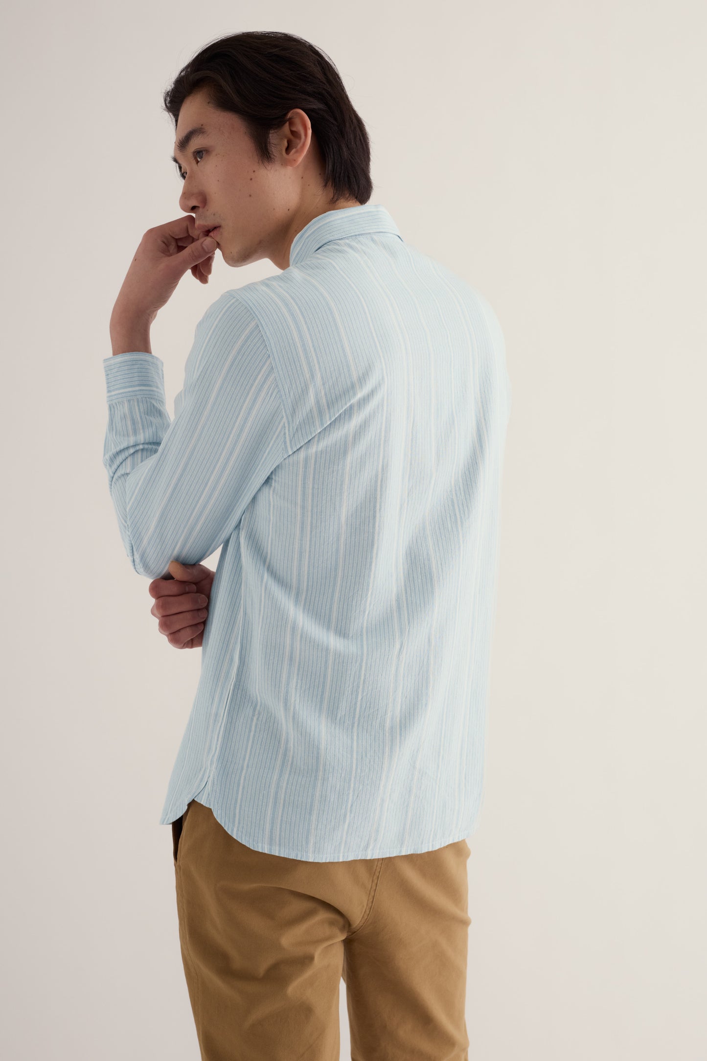 Chemise rayée Mora pour hommes