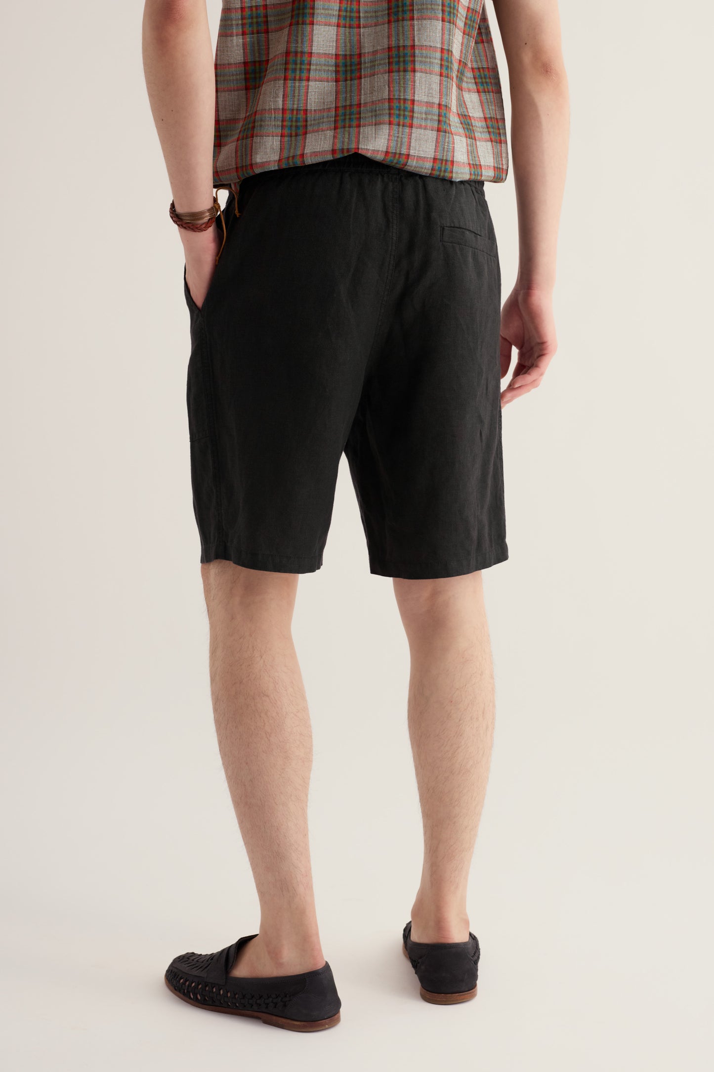 Shorts en lin Sandcart pour hommes
