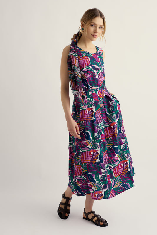 Vestito Midi Belle Fit-and-Flare