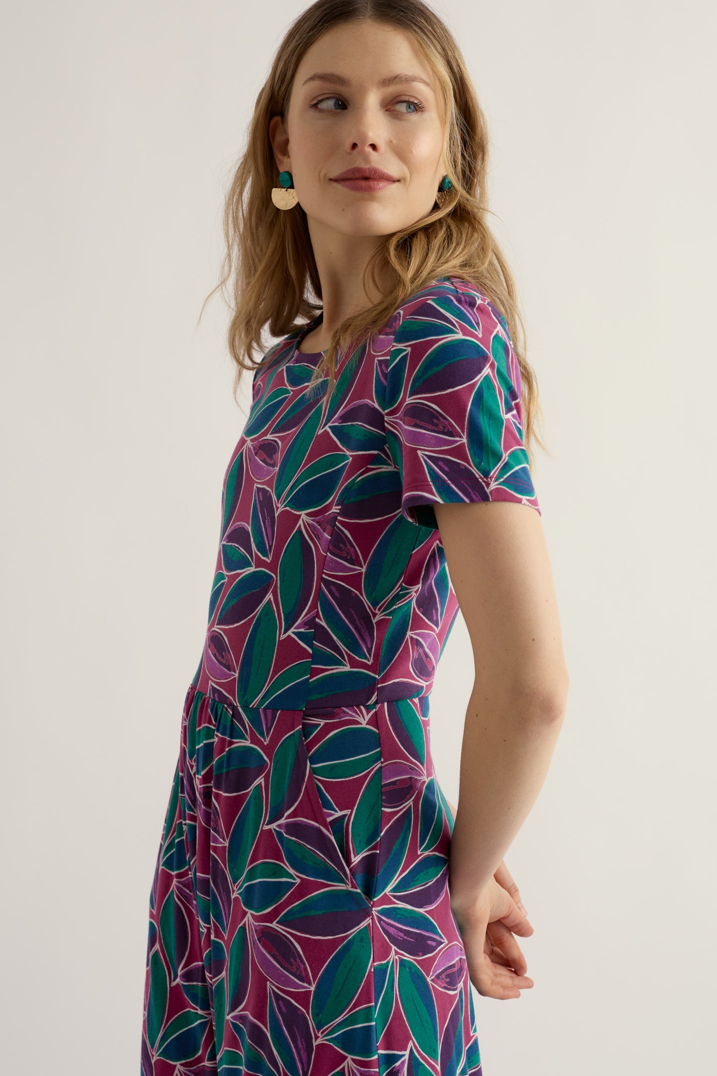 Robe à manches courtes April