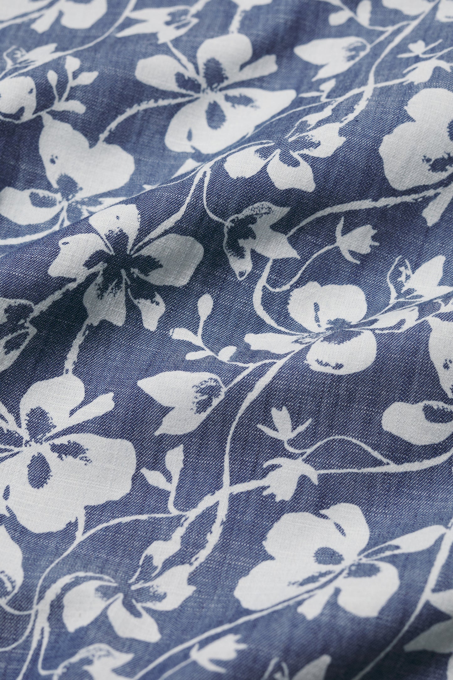 Robe en chambray imprimé Fox Path