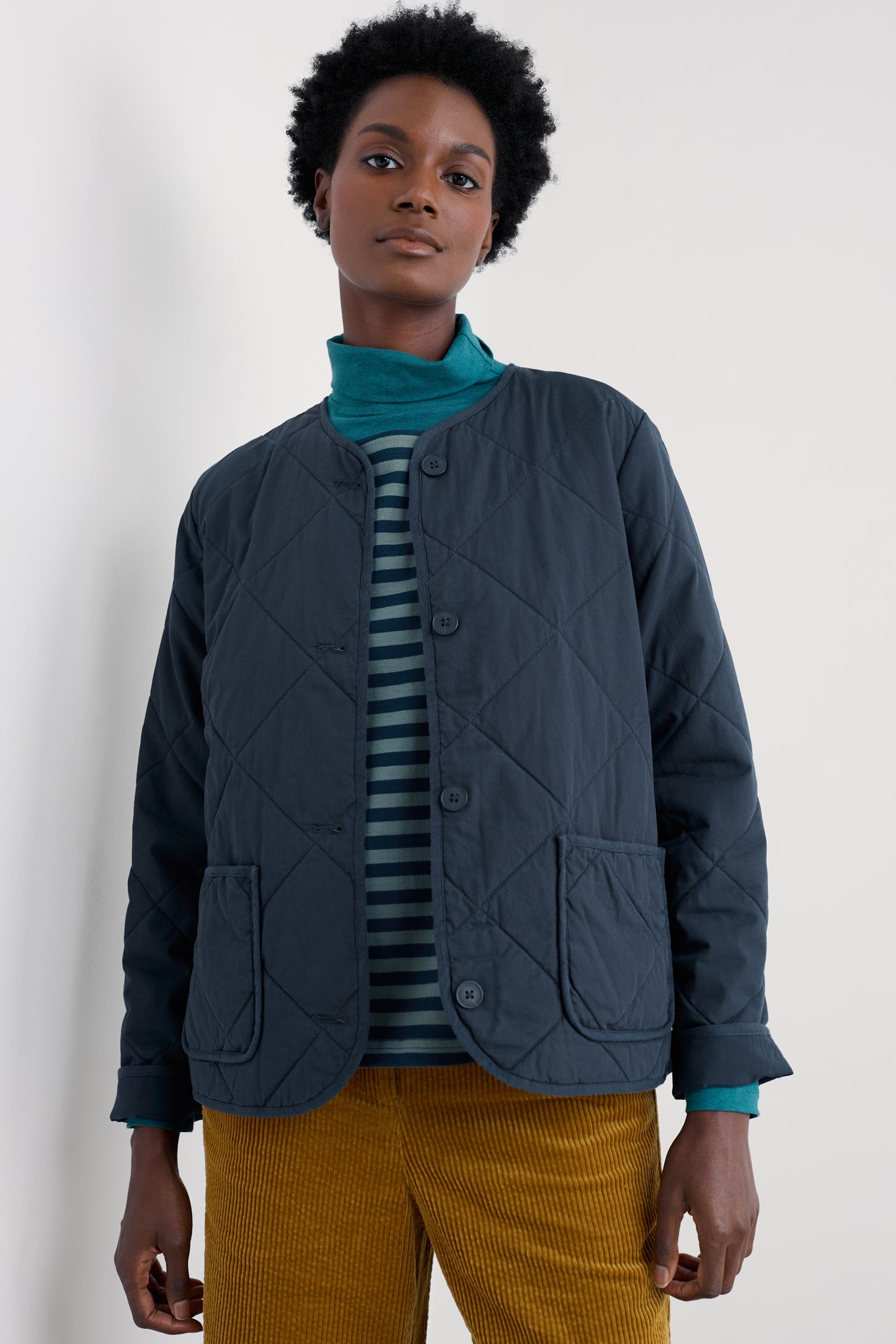 Veste matelassée en coton biologique Swift Barn