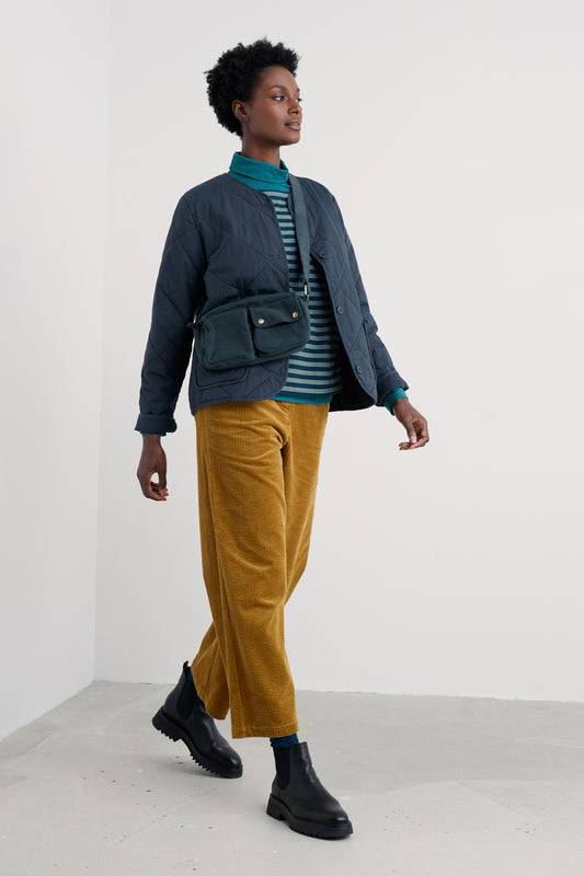 Jacket Cuilteáilte de Chadás Orgánach Swift Barn