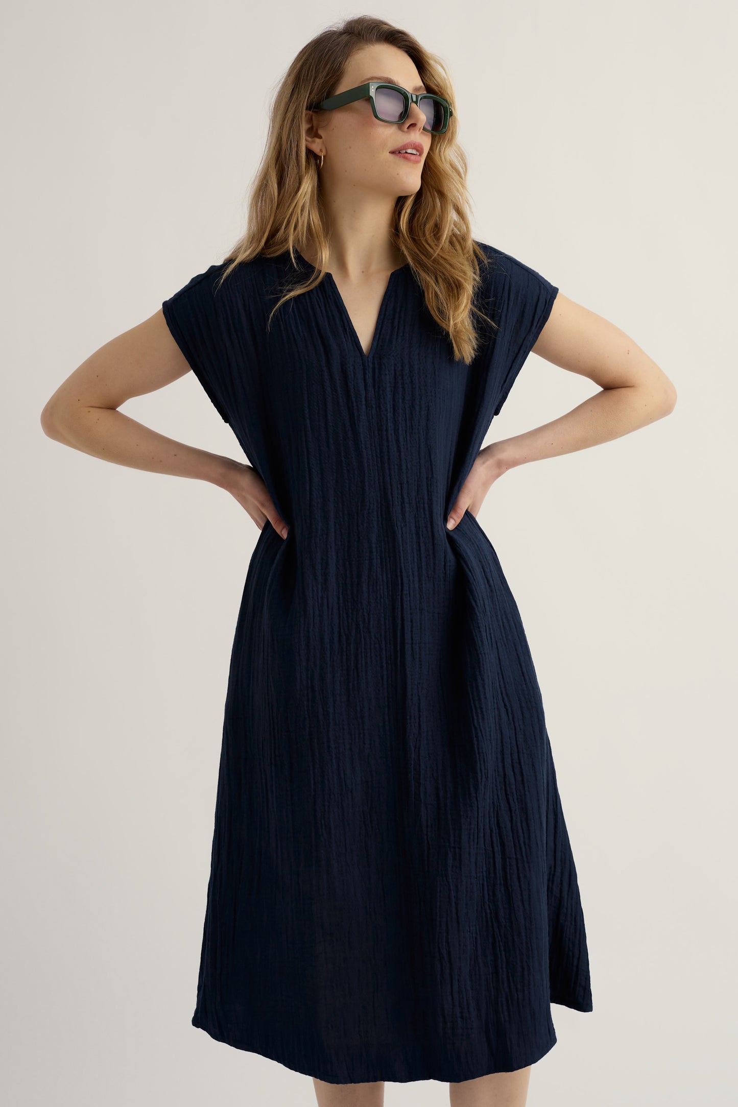 Robe Sand Patterns en coton biologique certifié GOTS