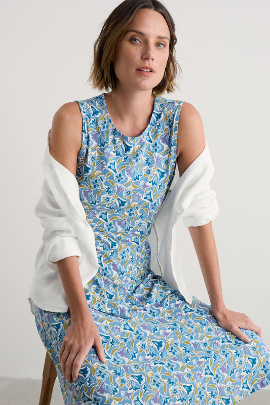 Abito midi in jersey Sweet Violet