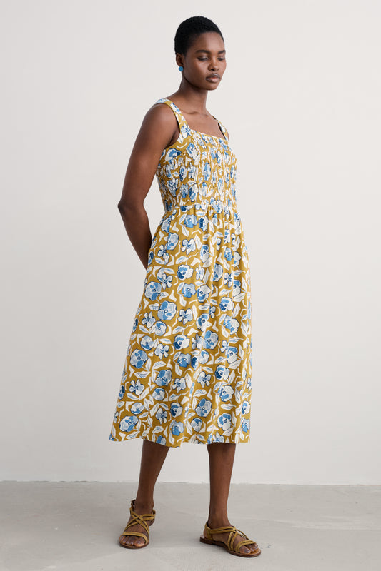 Abito estivo in jersey con smock Summer Buoy