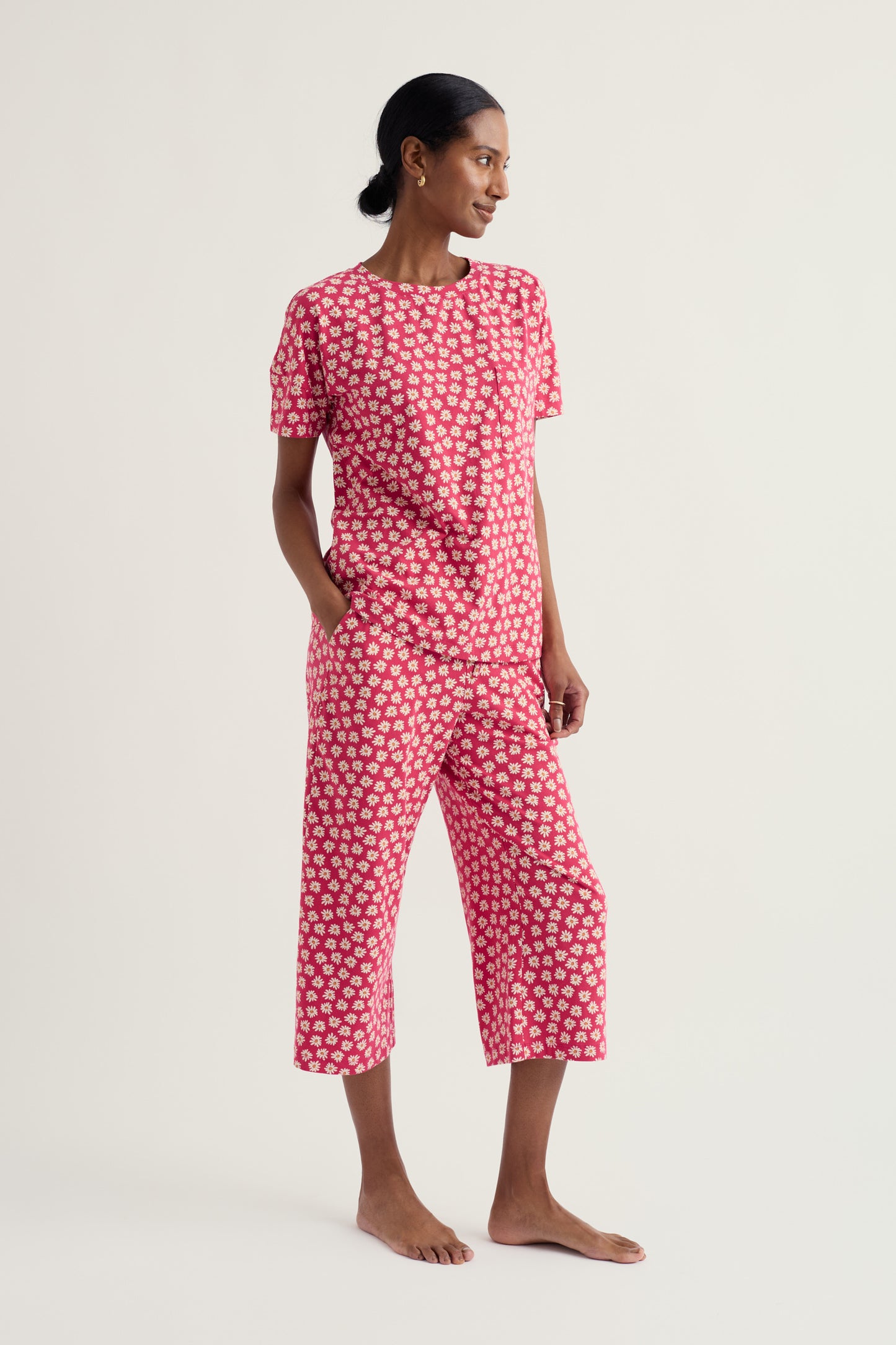 Pyjama en jersey imprimé Moonlight