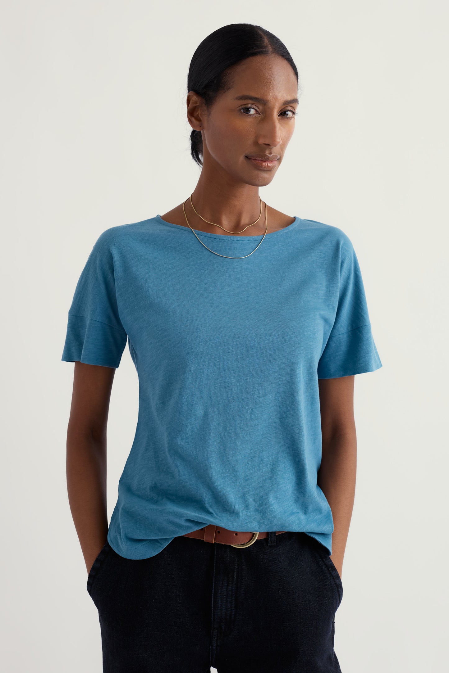 T-shirt Bryher View en coton biologique certifié GOTS