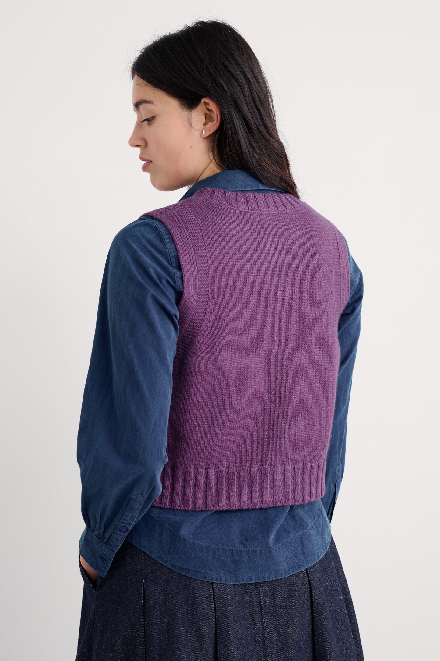 Gilet Derwenn con bottoni  