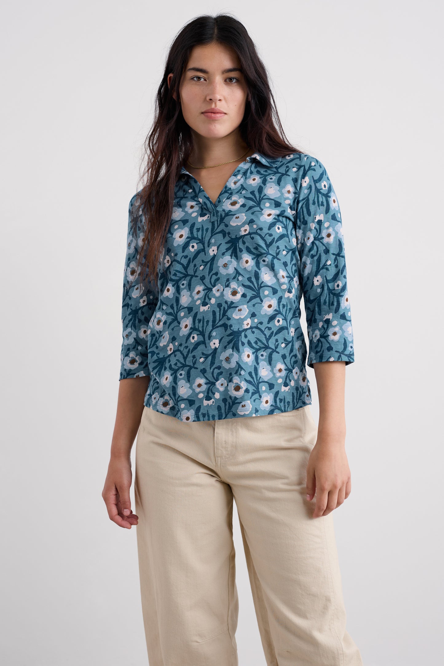 T-shirt Wavecrest en jersey de coton biologique