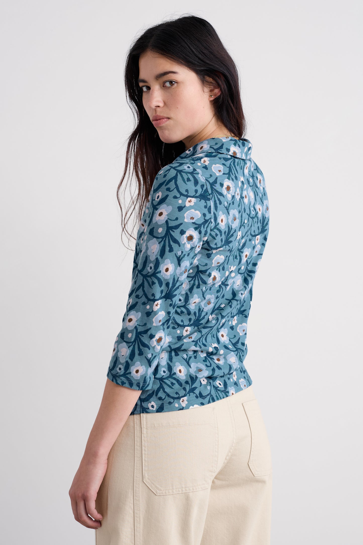 T-shirt Wavecrest en jersey de coton biologique