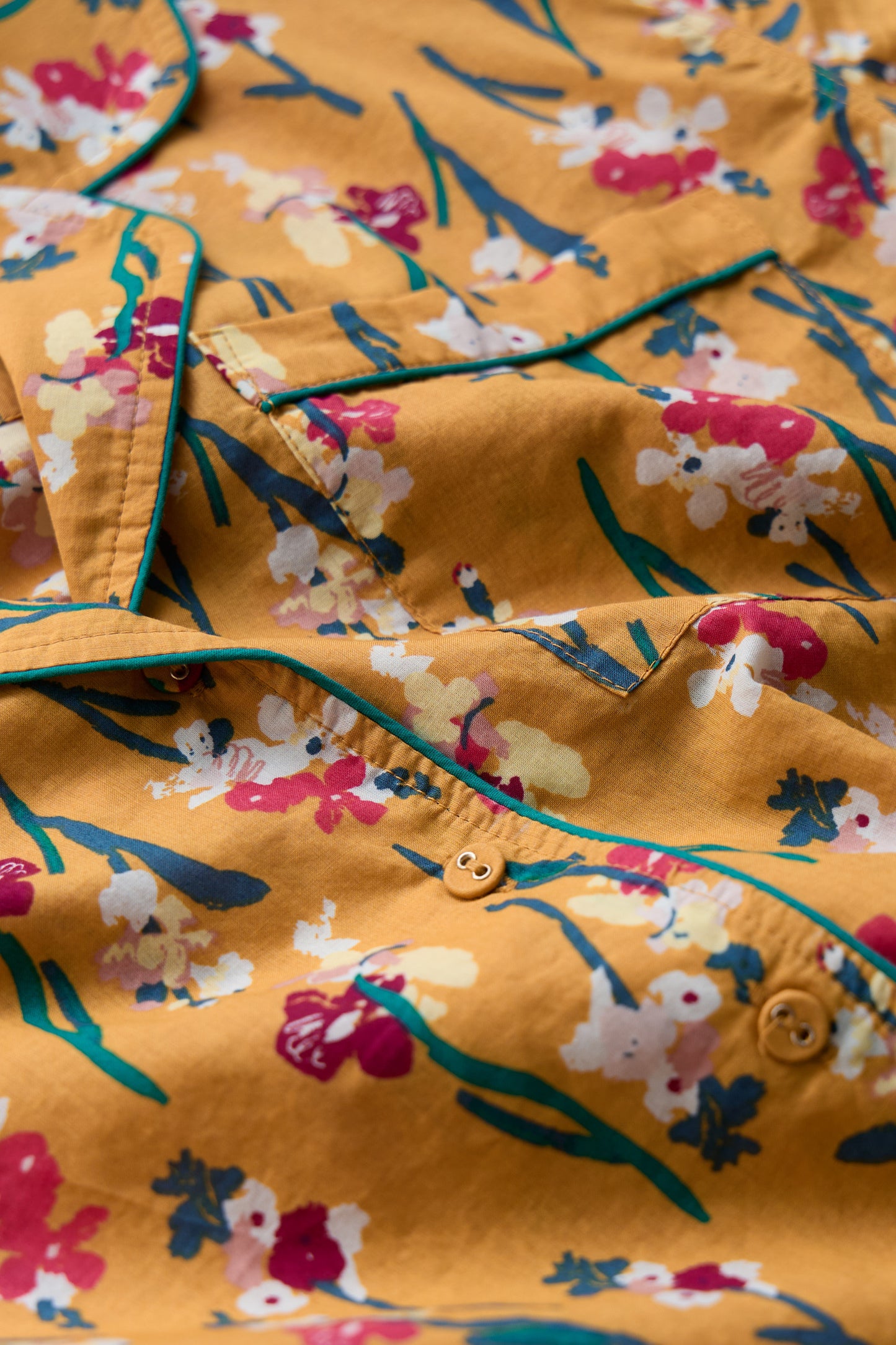 Pyjama oiseaux nicheurs en coton biologique certifié GOTS