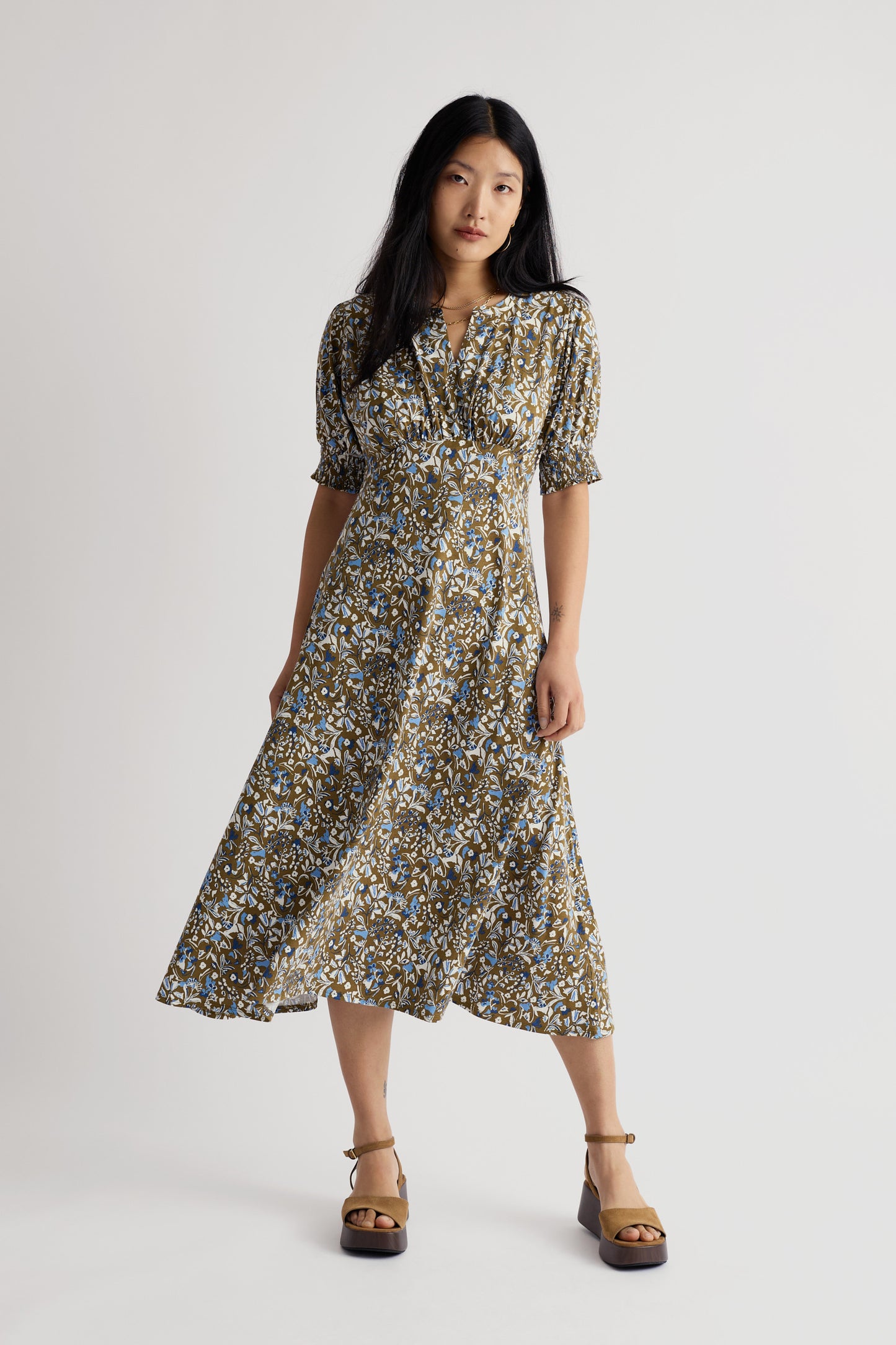 Robe midi Fenil coupe Empire