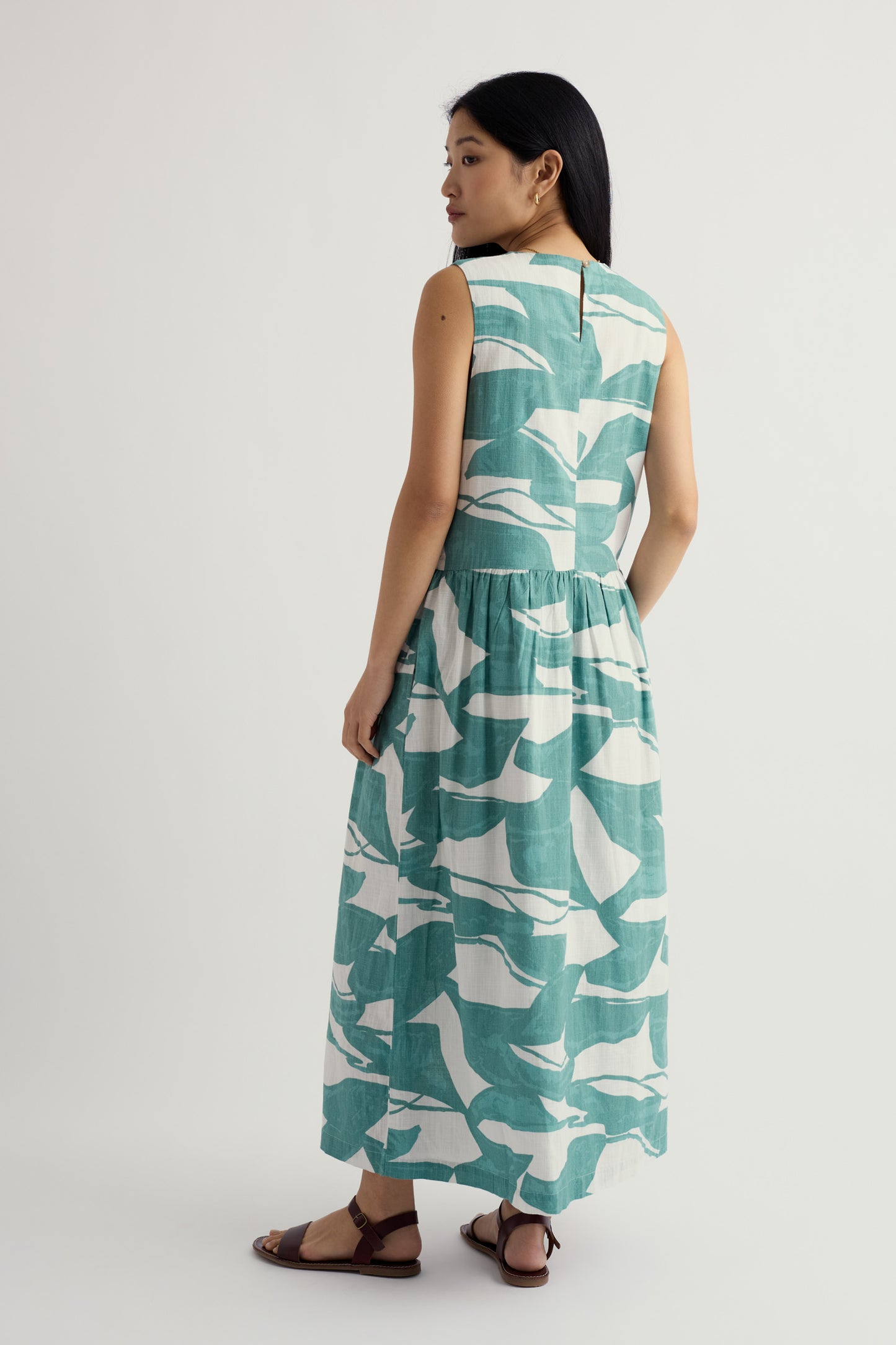 Robe sans manches Brouse en coton biologique