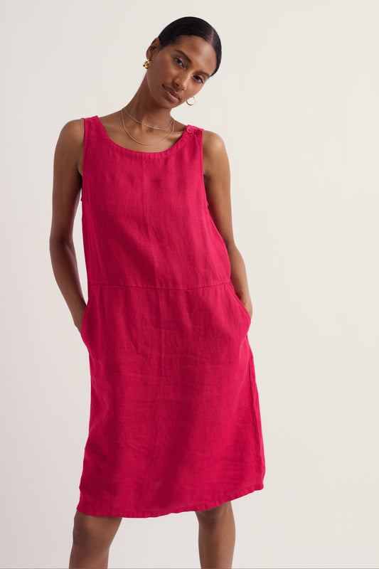 Salopette en lin Salt Weave