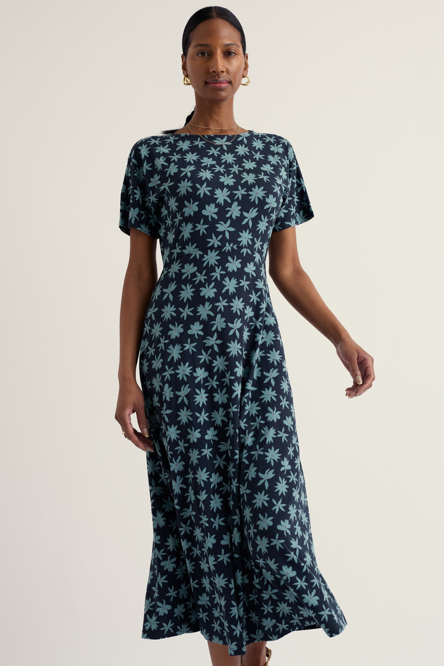 Robe Mirva Midi en Jersey