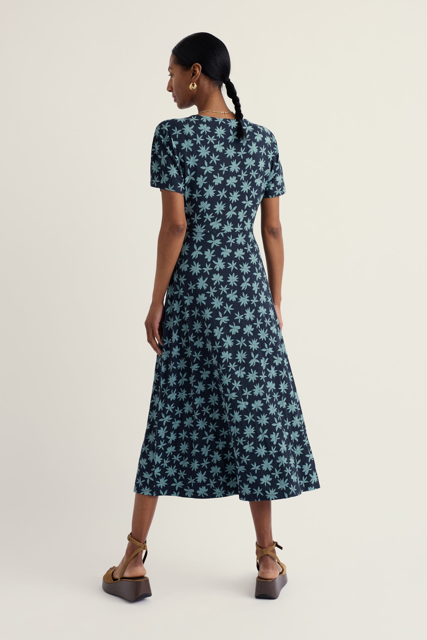 Robe Mirva Midi en Jersey