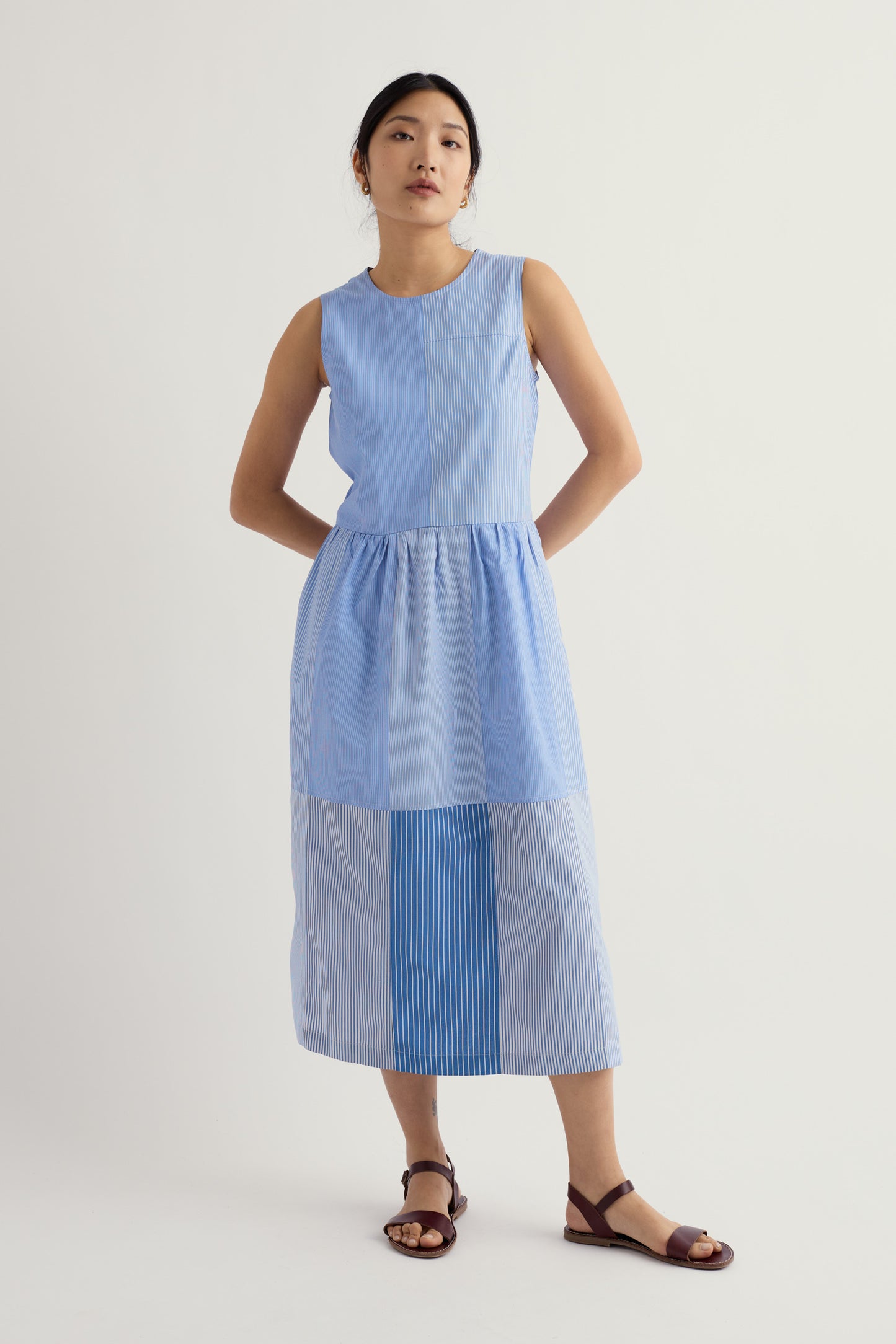 Robe blouse sans manches Beyond Retro