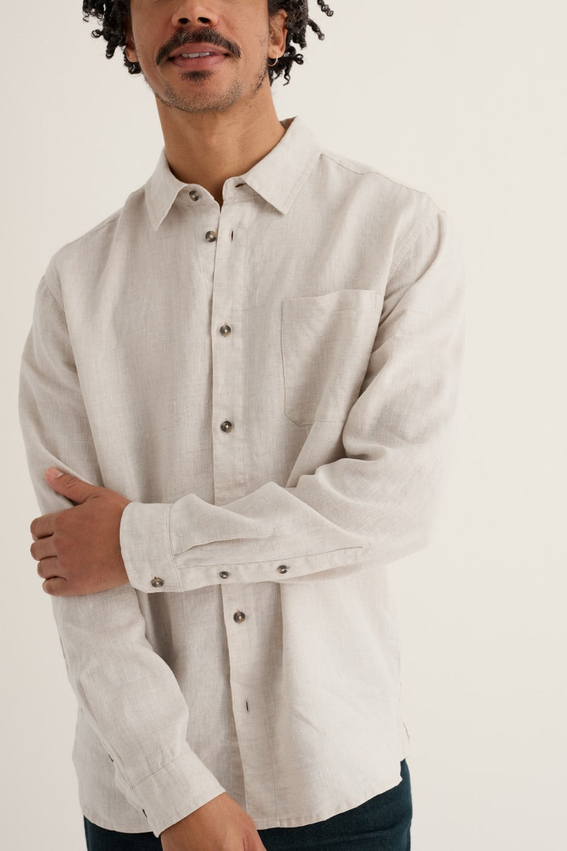 Chemise en lin Curator pour homme