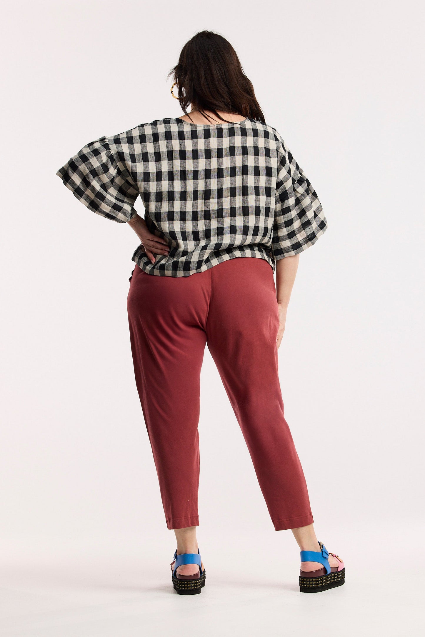Blusa a quadri Laneway