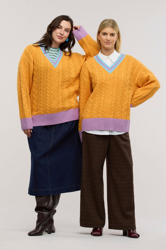 Maglione Halcyon a Treccia