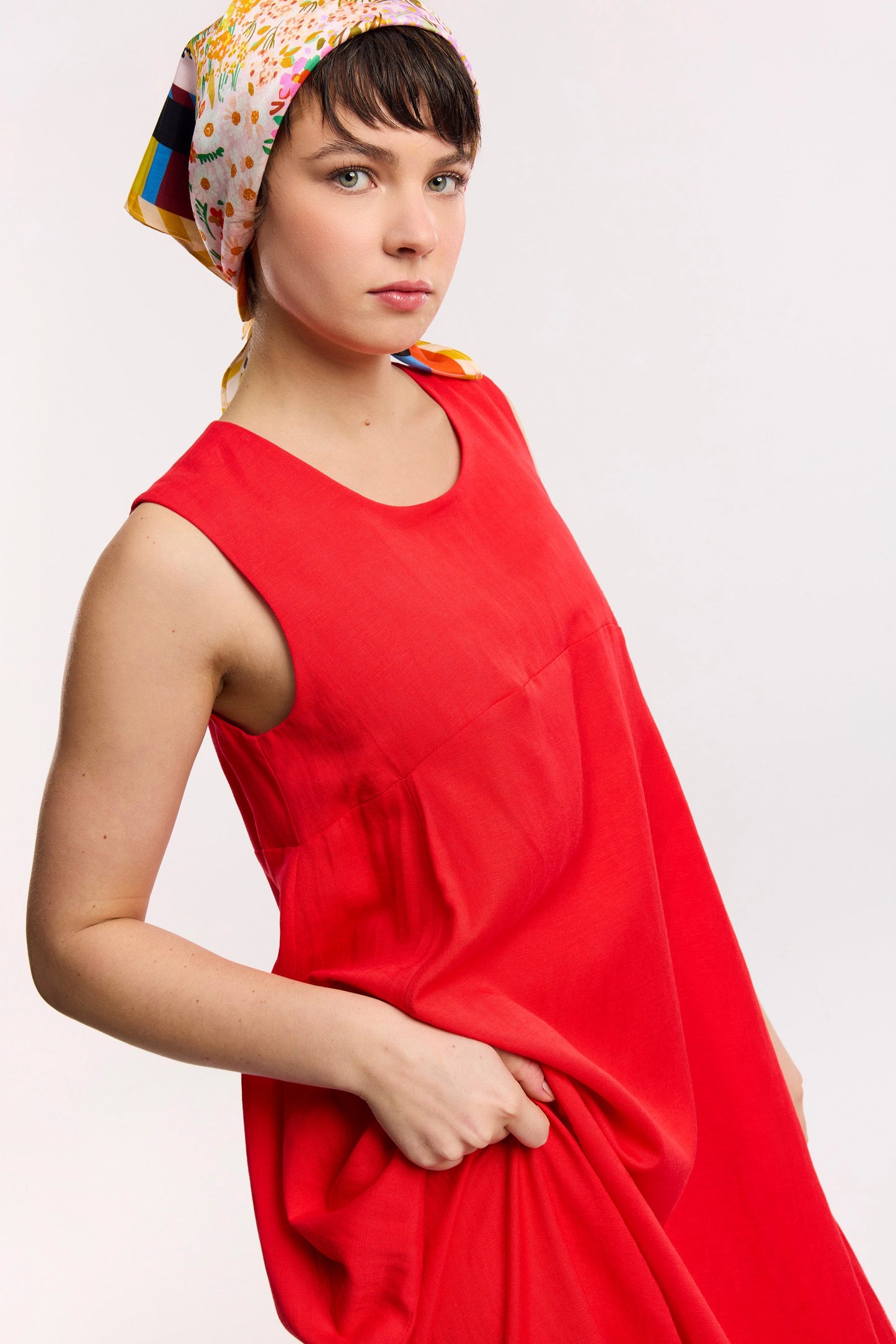 Robe midi évasée Perseverance