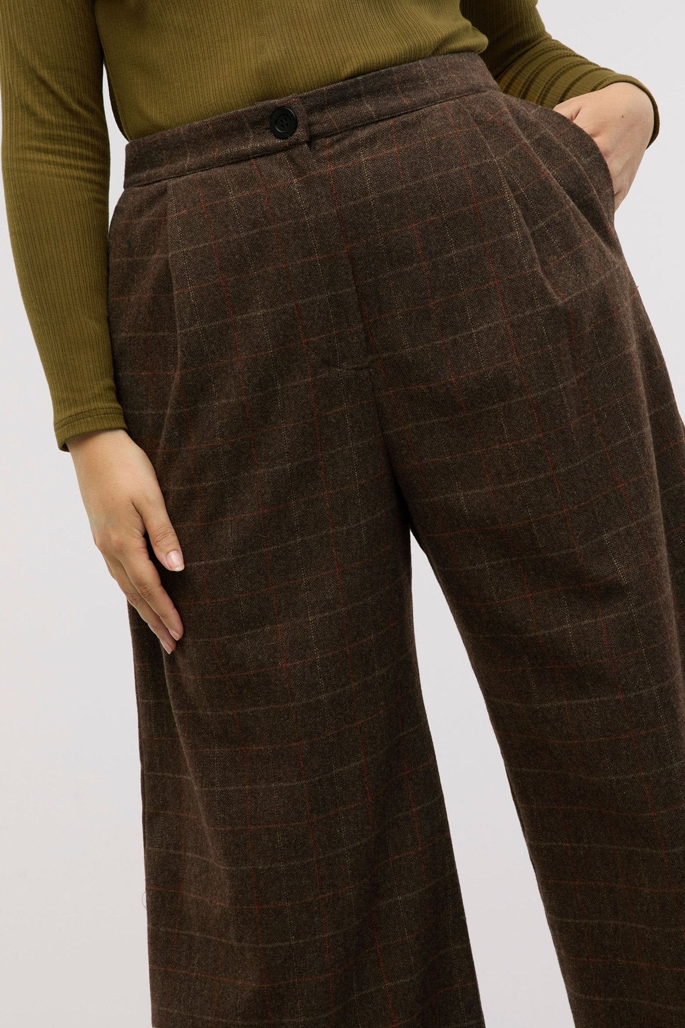 Pantaloni Reverence in Lana