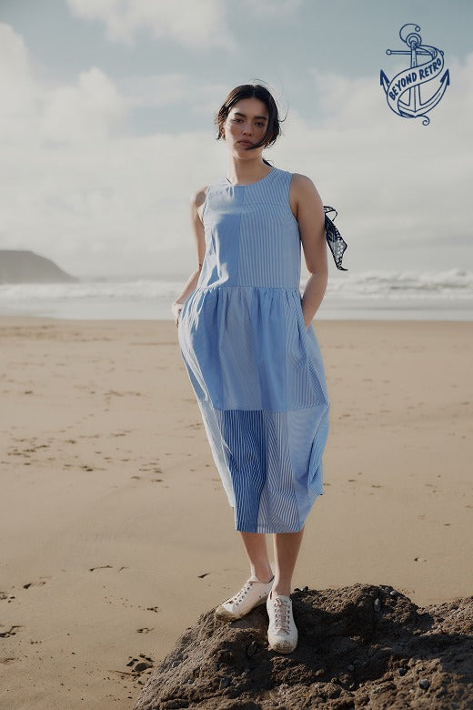 Robe blouse sans manches Beyond Retro