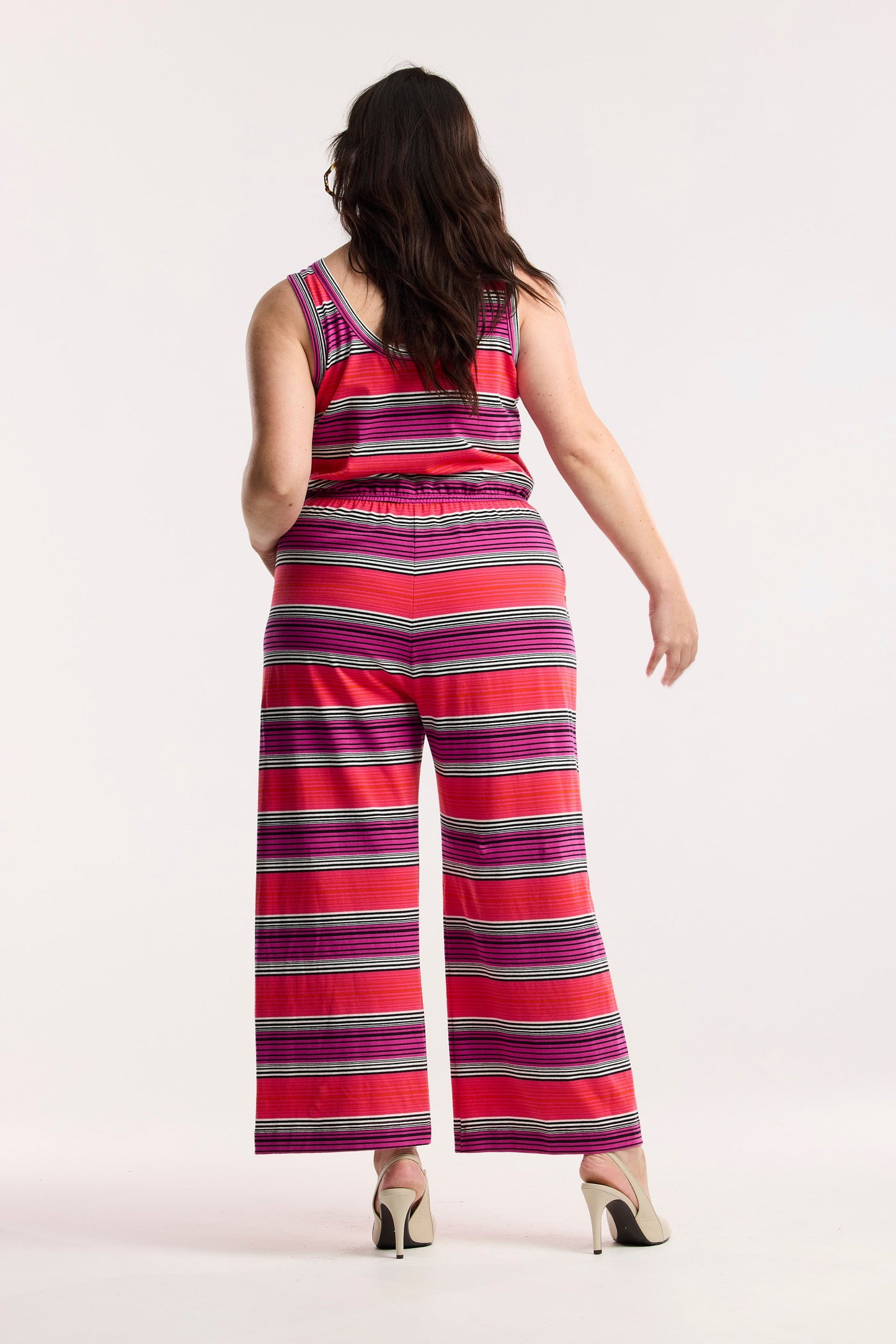 Combinaison pantalon large Traveller rayée