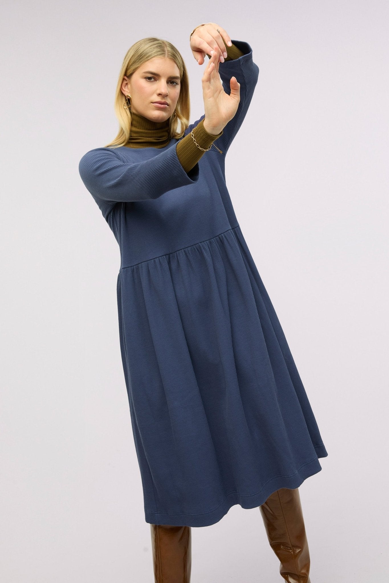 Robe côtelée Traveller Luxe