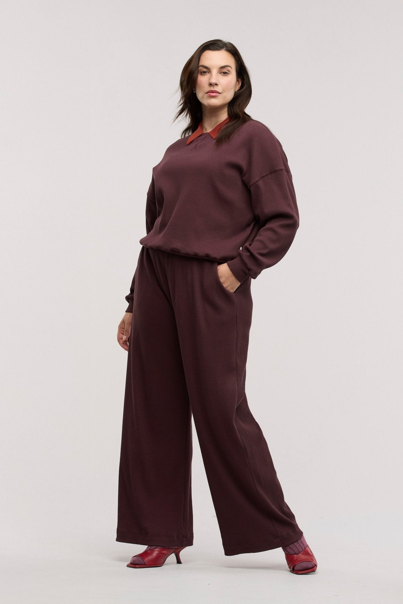 Maglione Traveller Luxe a Costine