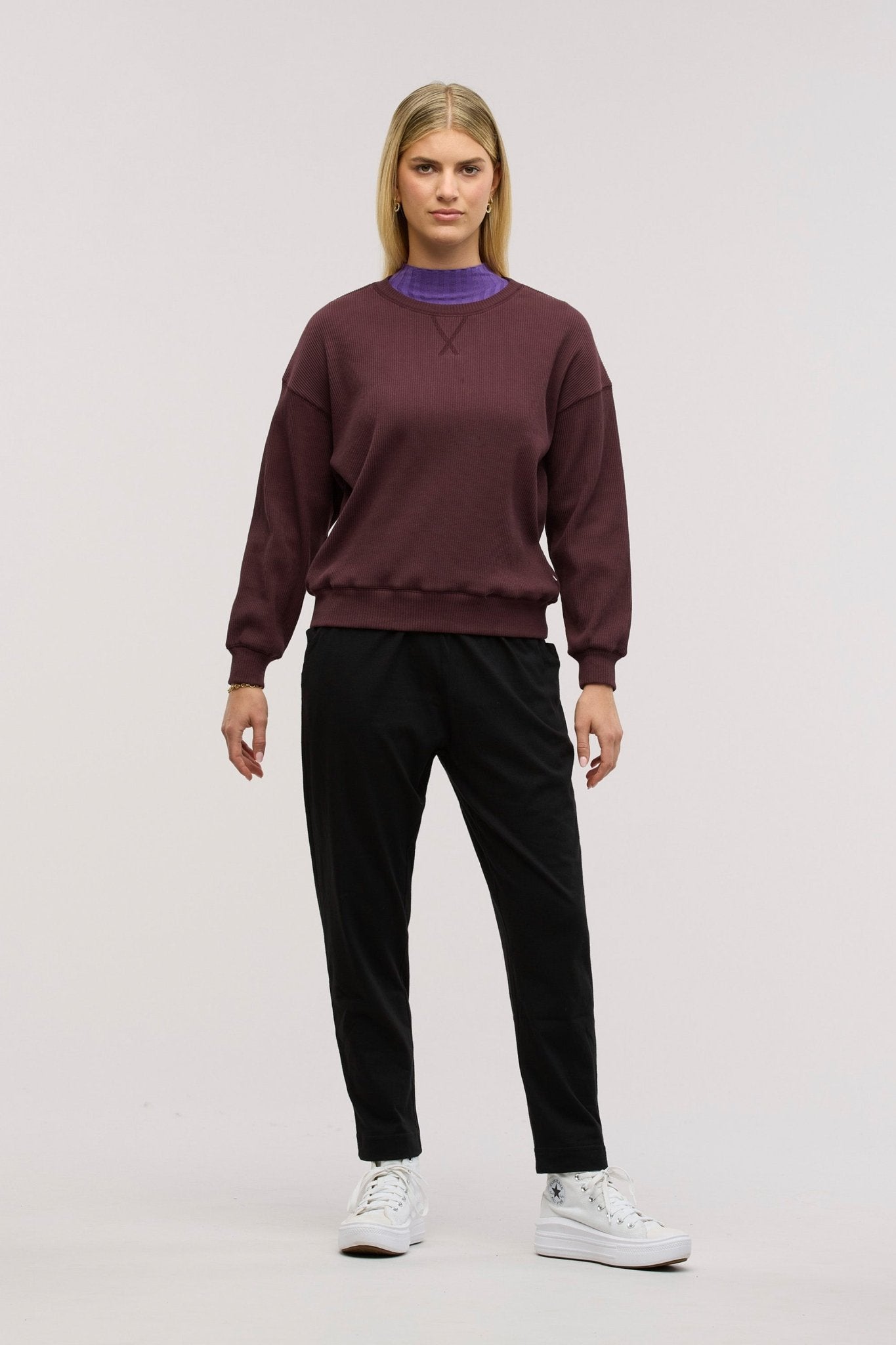 Maglione Traveller Luxe a Costine